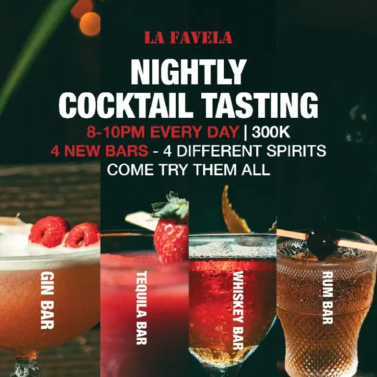 La Favela Bali Cocktail Tasting