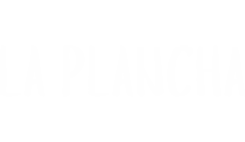 La Plancha Logo White